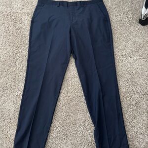 Express Men's Deep Blue Dress Pants